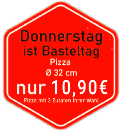 Donnerstagsangebot